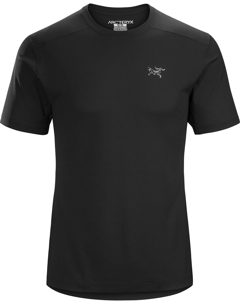 Arc'teryx Velox Crew SS T-Shirt Mens - Black