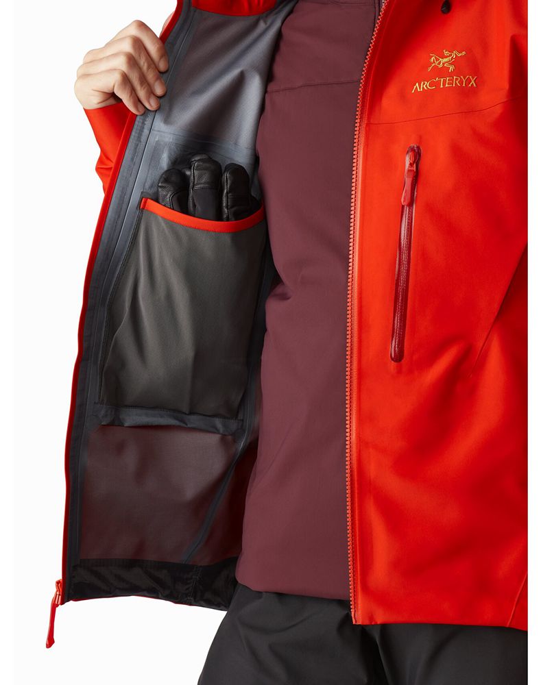 Arc'teryx Alpha SV Jacket Womens - Red