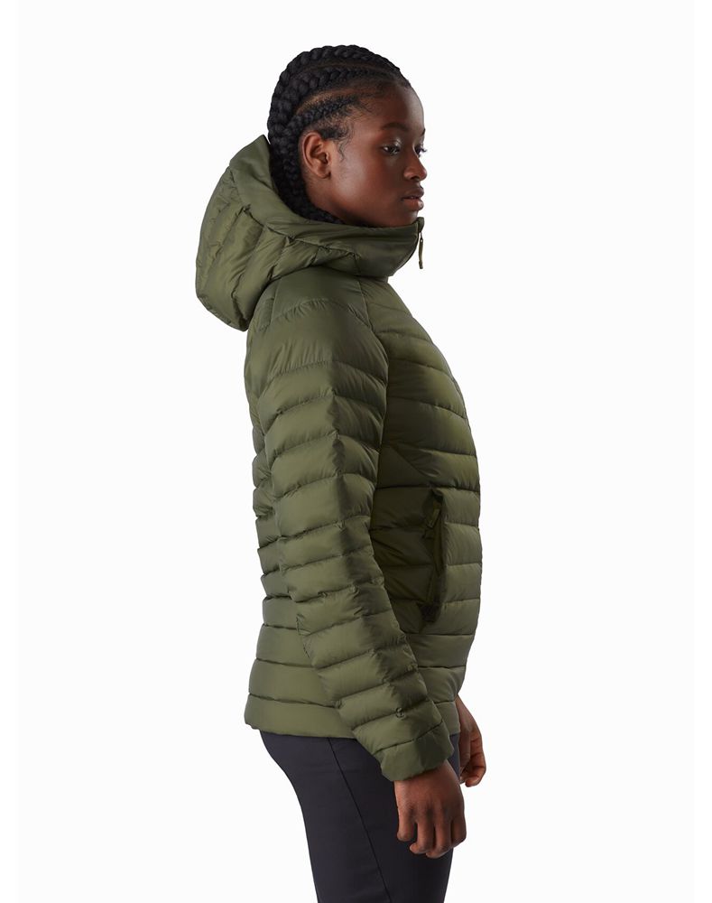 Arc'teryx Agrium Hoody Down Jacket Womens - Green