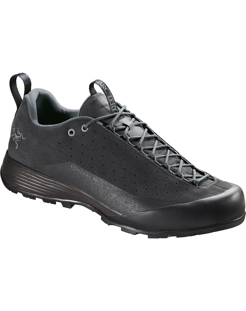 Arc'teryx Konseal FL 2 Leather Approach Shoes Mens - Grey