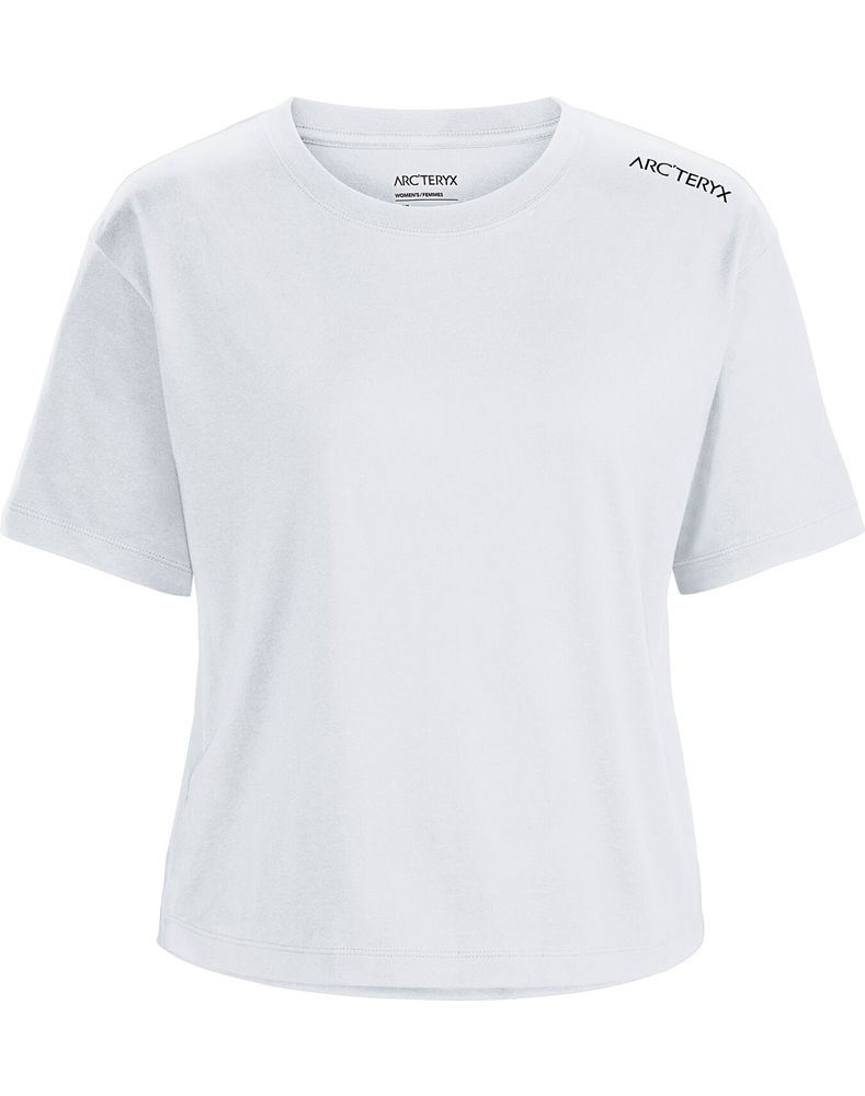 Arc'teryx Off Center Crop T-Shirt Womens - White