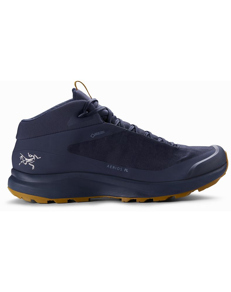 Arc'teryx Aerios FL Mid GTX Hiking Shoes Mens - Blue