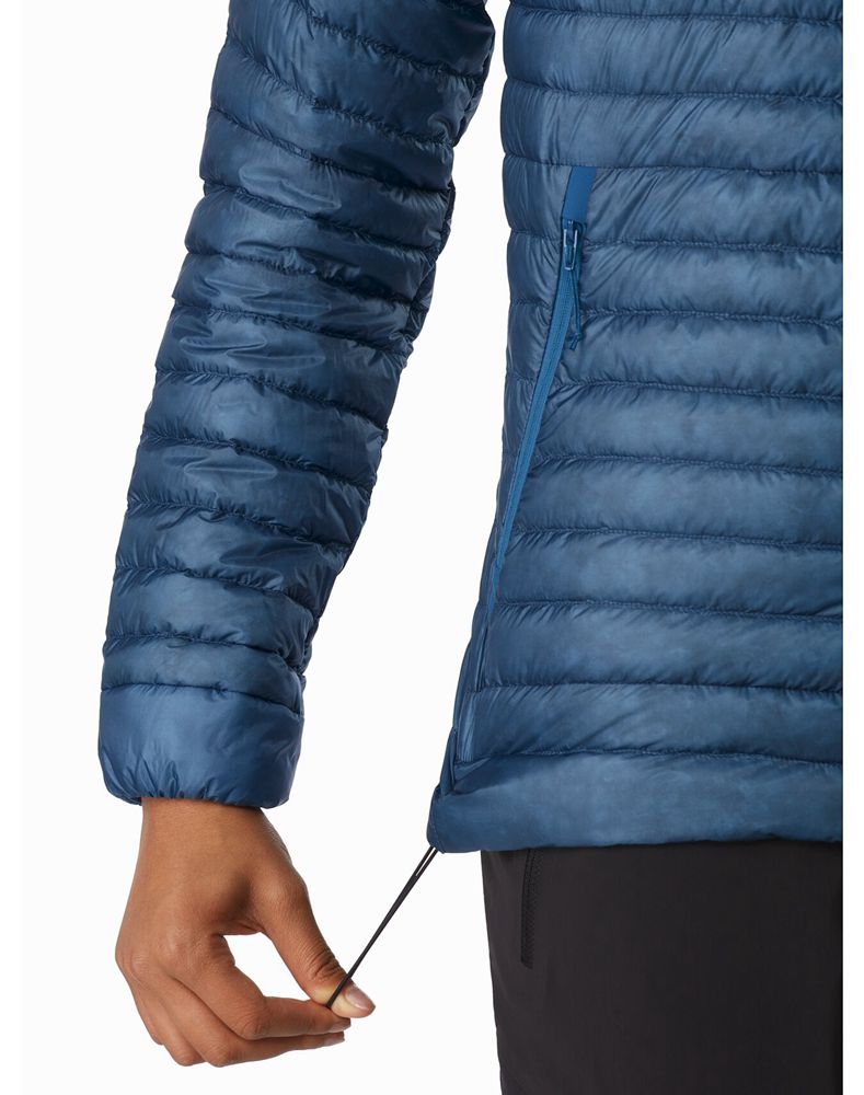 Arc'teryx Cerium SL Hoody Down Jacket Womens - Blue
