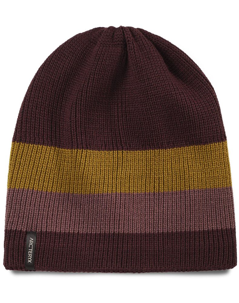 Arc'teryx Castlegar Striped Toque Mens - Purple
