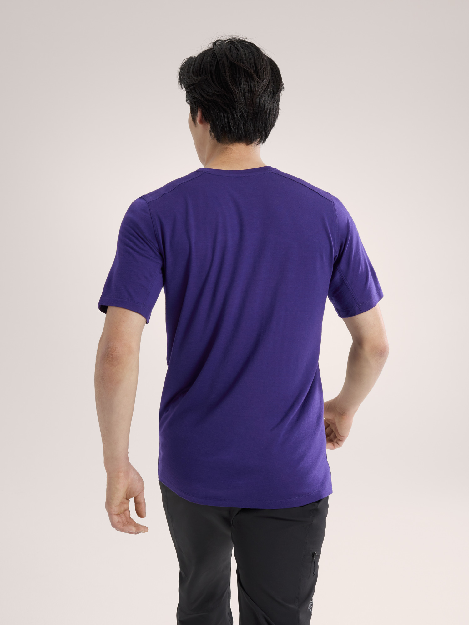 Ionia Merino Wool Arc'Word Logo Shirt SS Men's