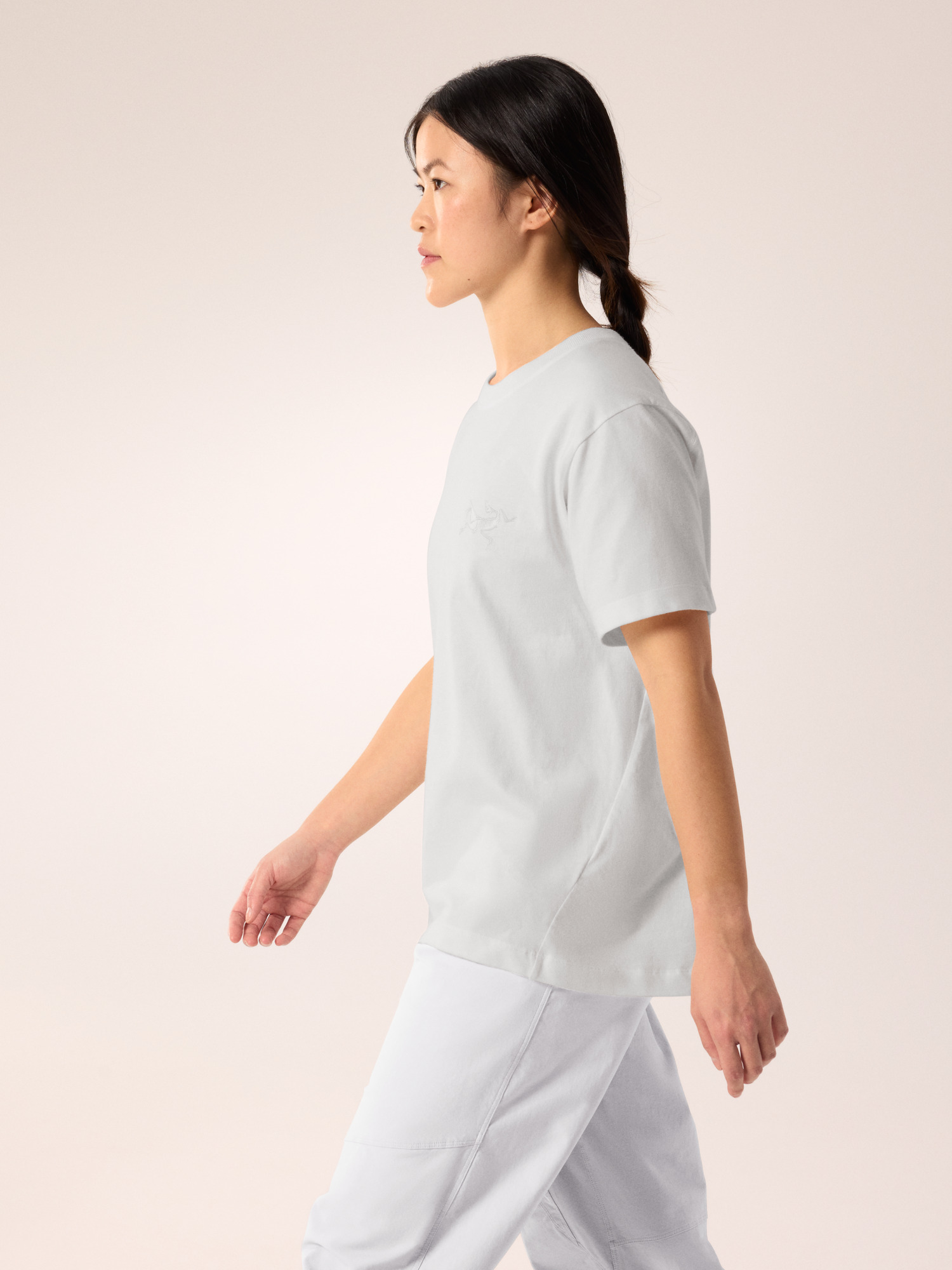 Kragg Cotton Little Bird Crew Shirt SS Women's