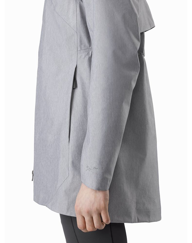 Arc'teryx Codetta Cinch Heather Coat Womens - Grey