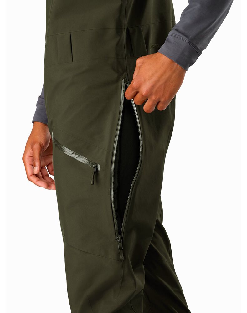 Arc'teryx Micon Bib Pants Mens - Green