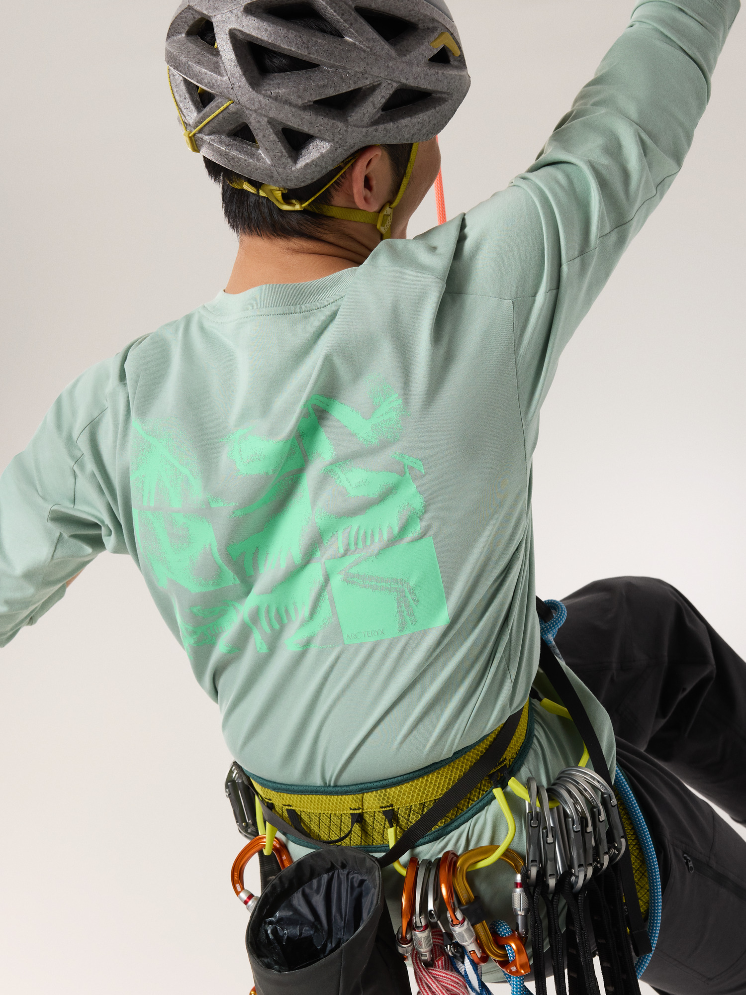 Kragg SL Cotton Bird Tile Shirt LS Men's