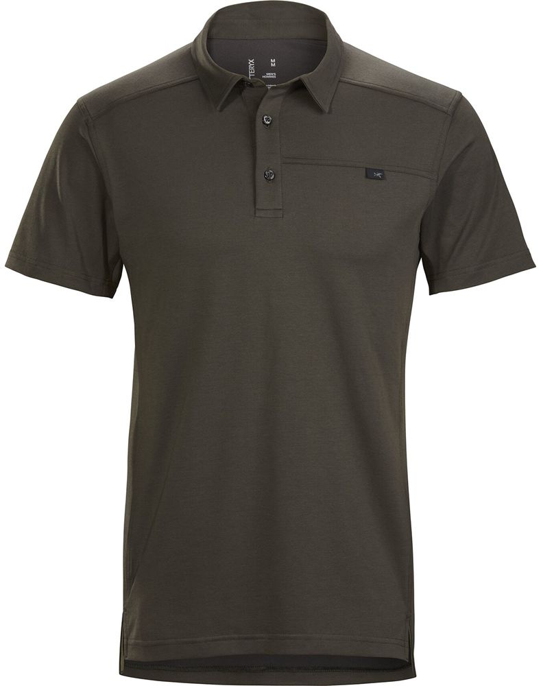 Arc'teryx Captive SS Polo Shirt Mens - Black