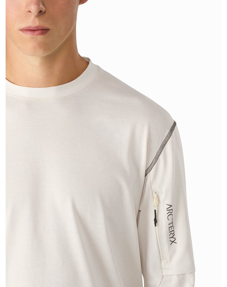 Arc'teryx Copal Bird LS T-Shirt Mens - Beige