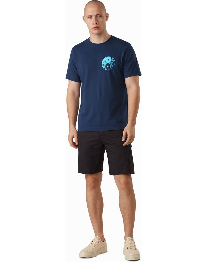Arc'teryx Balanced T-Shirt Mens - Blue