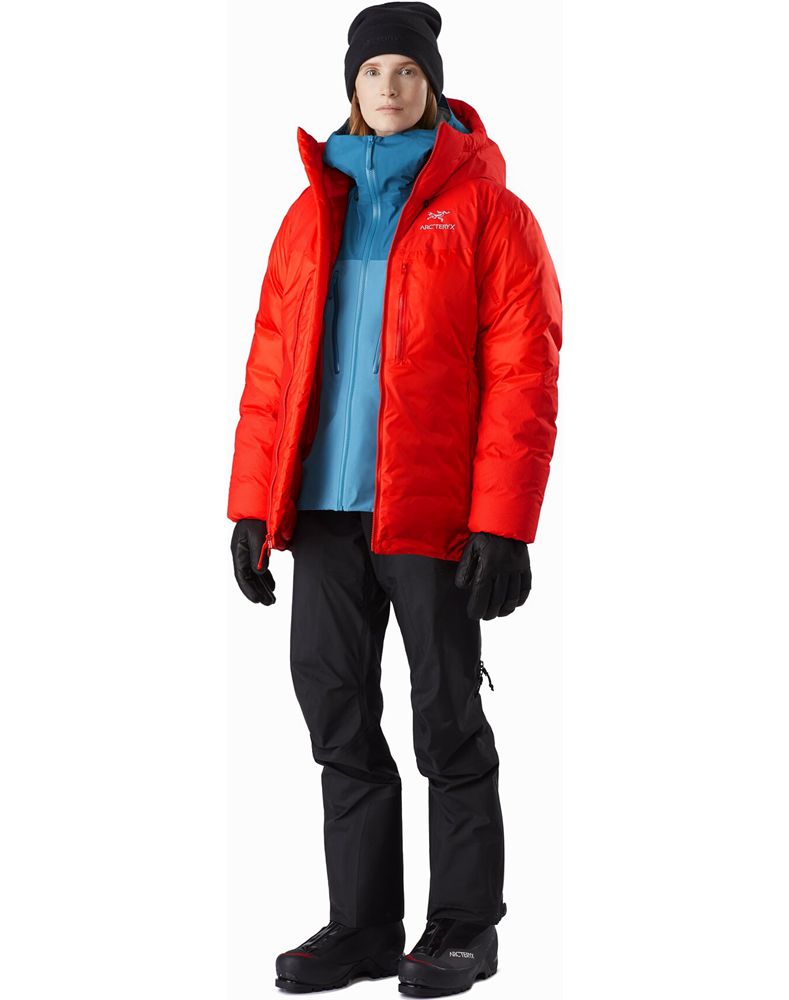 Arc'teryx Alpha Parka Womens - Red