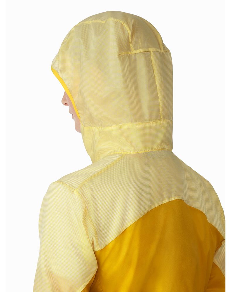 Arc'teryx Cita SL Hoody Jacket Womens - Yellow