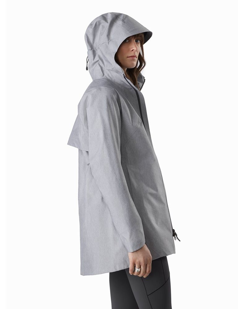 Arc'teryx Codetta Cinch Heather Coat Womens - Grey
