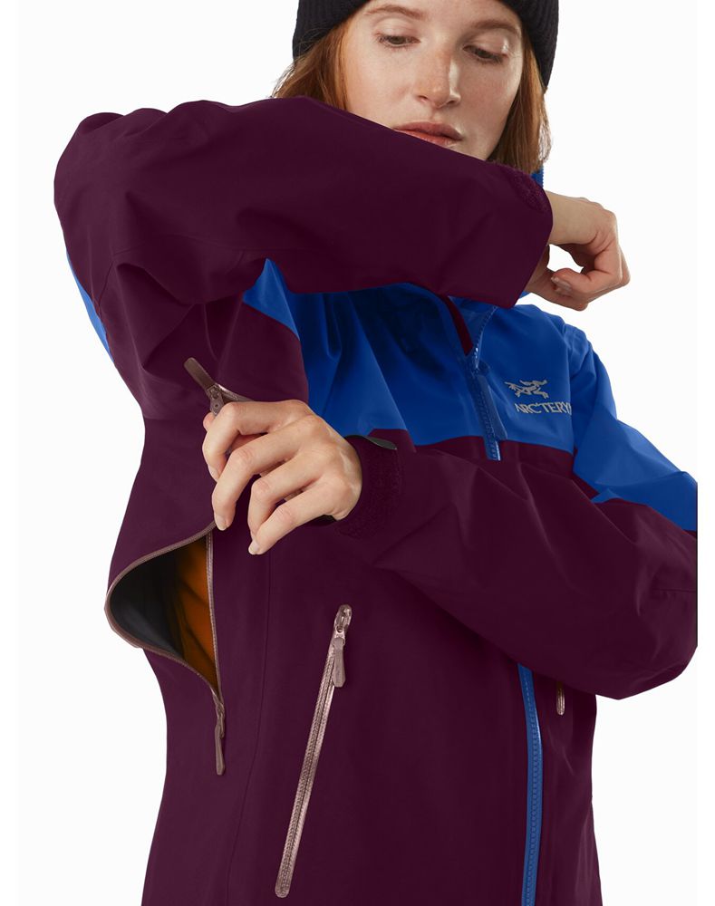 Arc'teryx Beta SV ReBird Jacket Womens - Purple