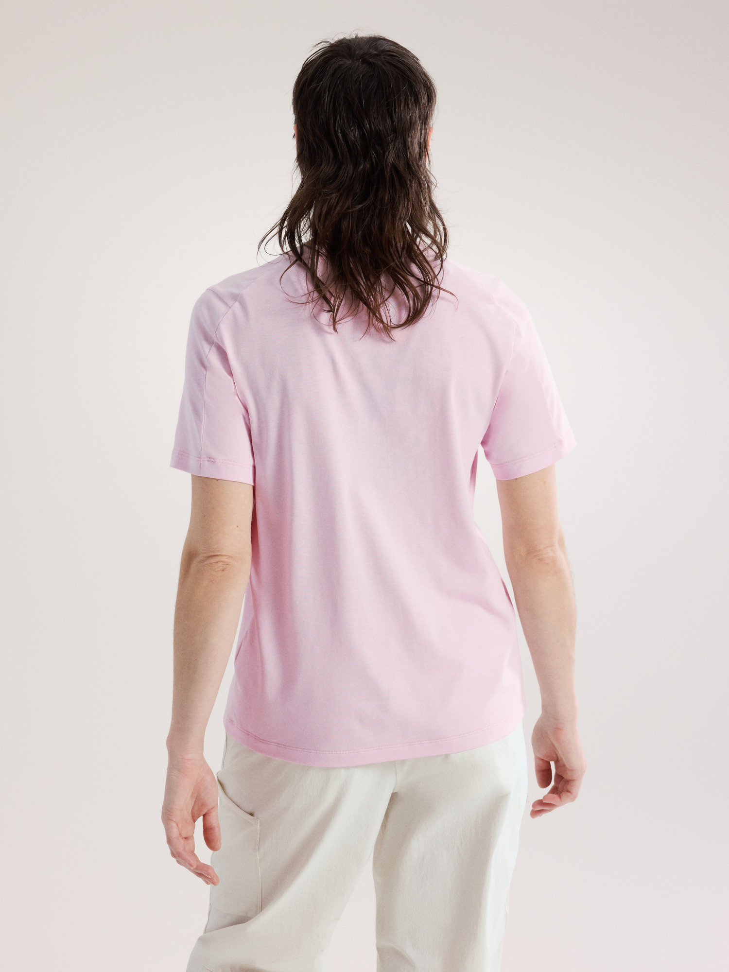 Kragg SL Cotton Emblem Crew Shirt SS Women's