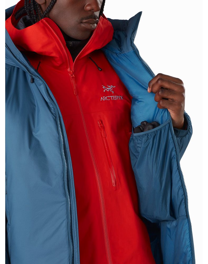 Arc'teryx Nuclei SV Parka Mens - Blue
