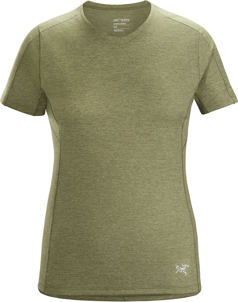Arc'teryx Taema V-Neck SS T-Shirt Womens - Green