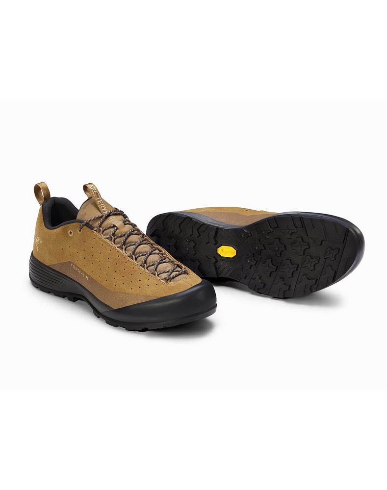 Arc'teryx Konseal FL 2 Leather Approach Shoes Mens - Yellow