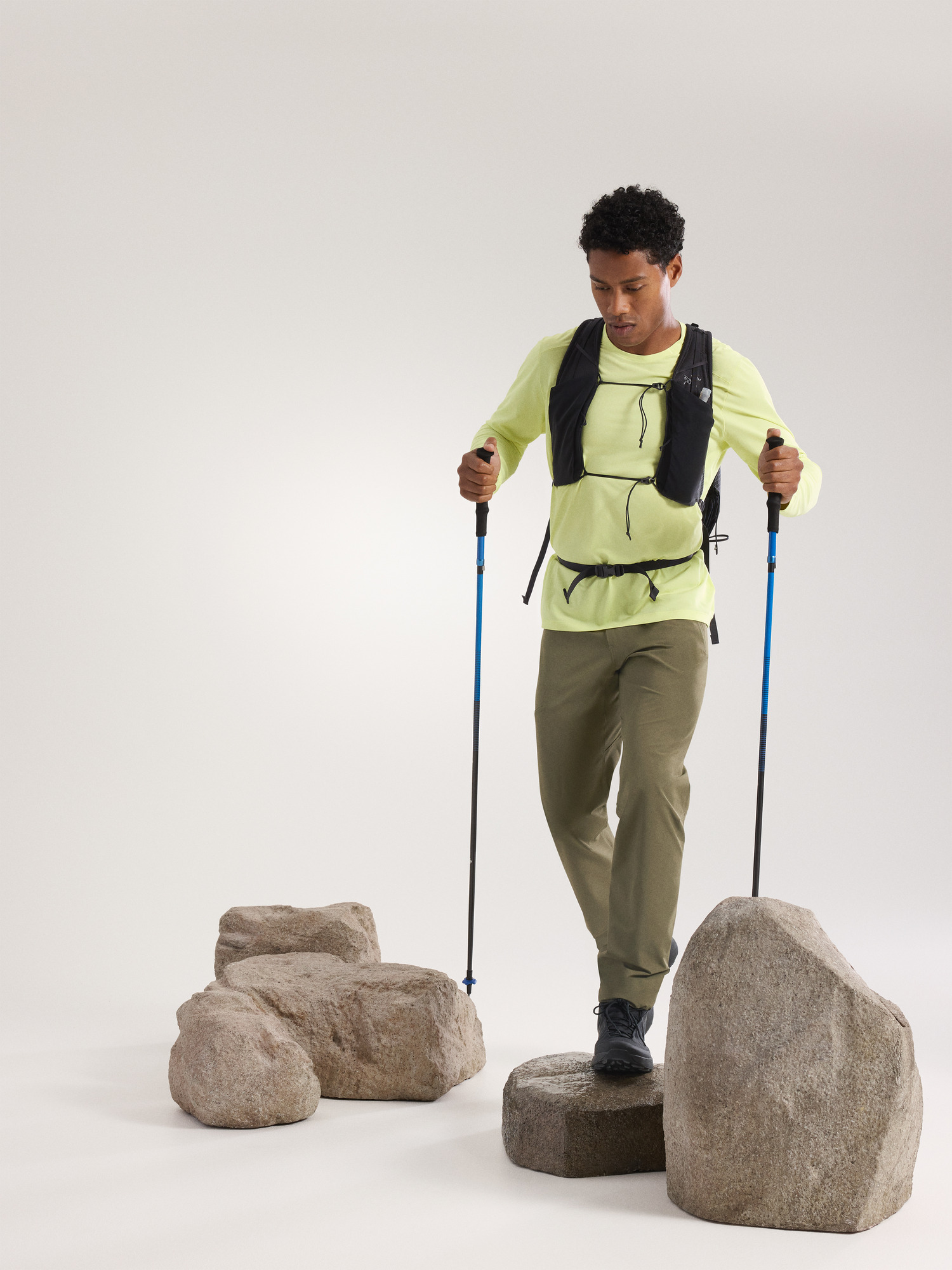 Cormac Crew Neck Shirt LS Men's