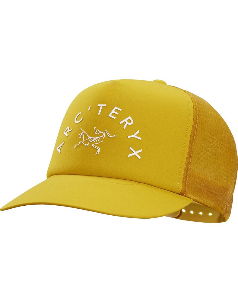 Arc'teryx Curved Brim Trucker Hat Womens - Yellow