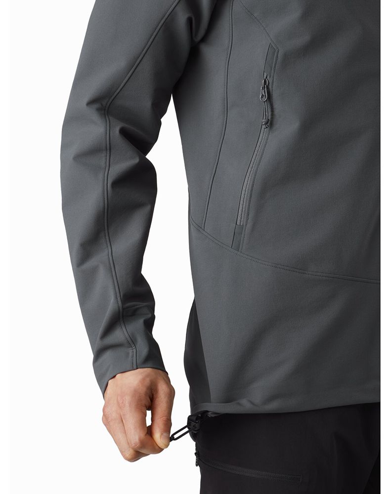 Arc'teryx Gamma LT Hoody Jacket Mens - Grey