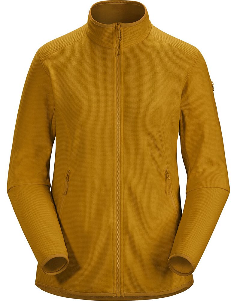 Arc'teryx Delta LT Fleece Jacket Womens - Yellow