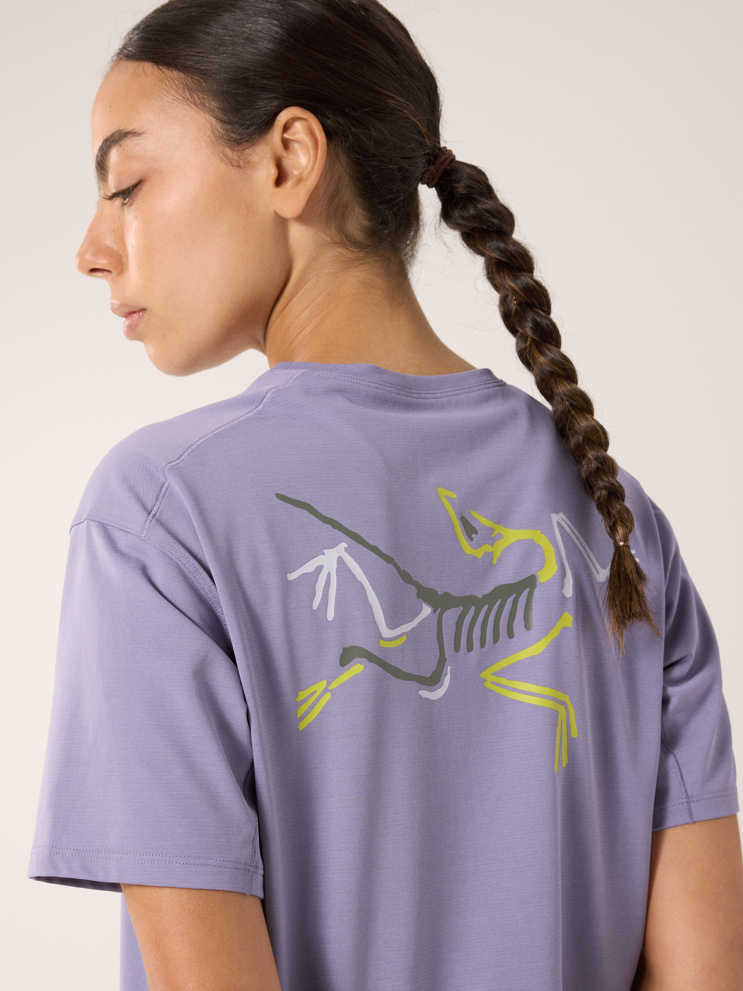 Taema Crop Logo T-Shirt Women's