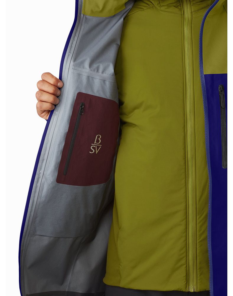 Arc'teryx Beta SV ReBird Jacket Mens - Blue