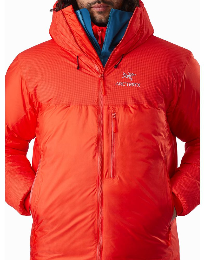 Arc'teryx Alpha Parka Mens - Red