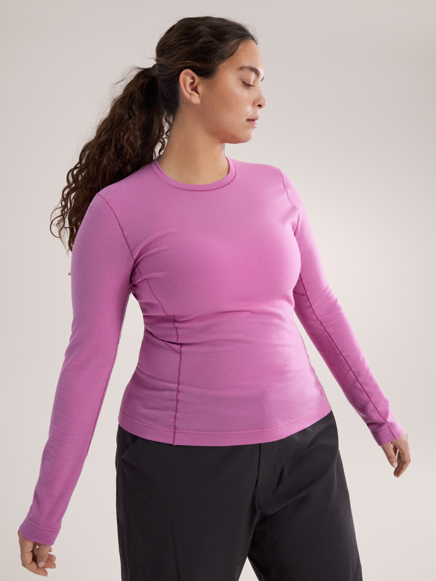 Satoro Merino Wool Crew Neck LS Women's