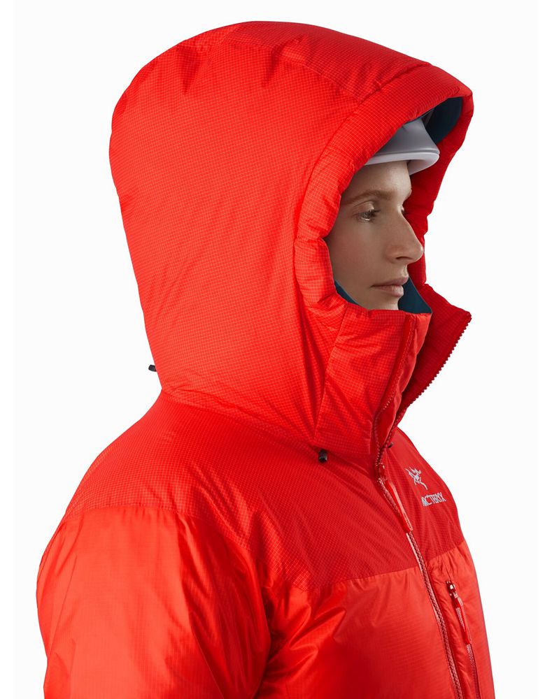 Arc'teryx Alpha Parka Womens - Red