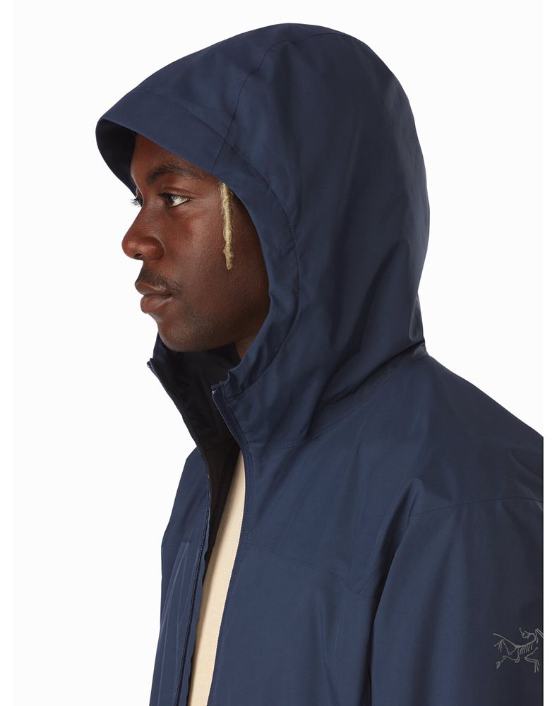 Arc'teryx Solano Hoody Jacket Mens - Blue