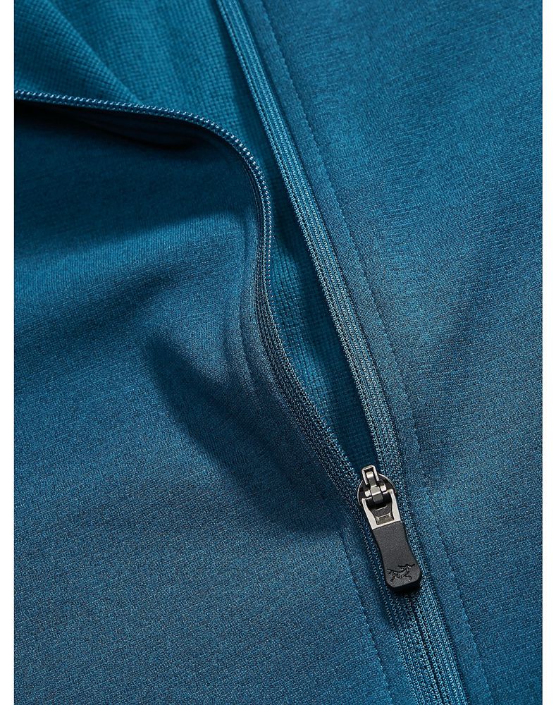 Arc'teryx Motus AR Zip Neck LS Fleece Mens - Blue