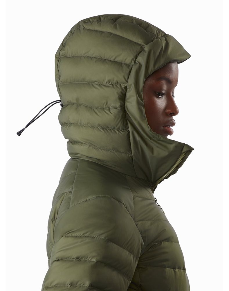 Arc'teryx Agrium Hoody Down Jacket Womens - Green