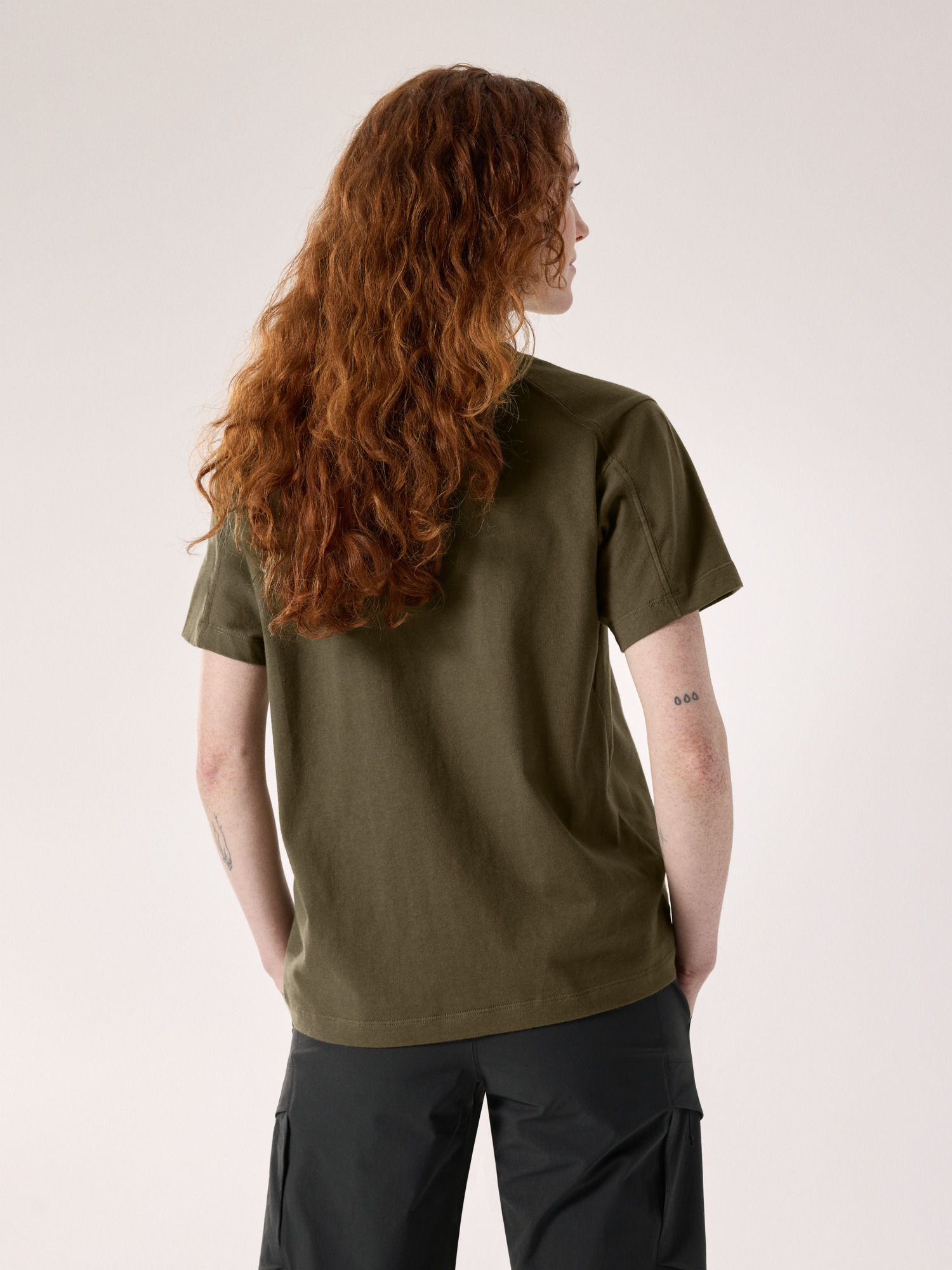 Kragg Cotton Little Bird Crew Shirt SS Women's