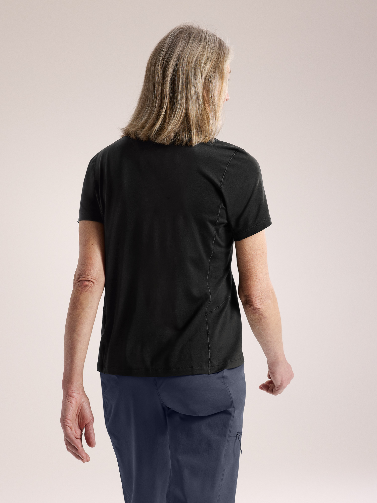 Lana Merino Wool Crew Shirt SS Women's