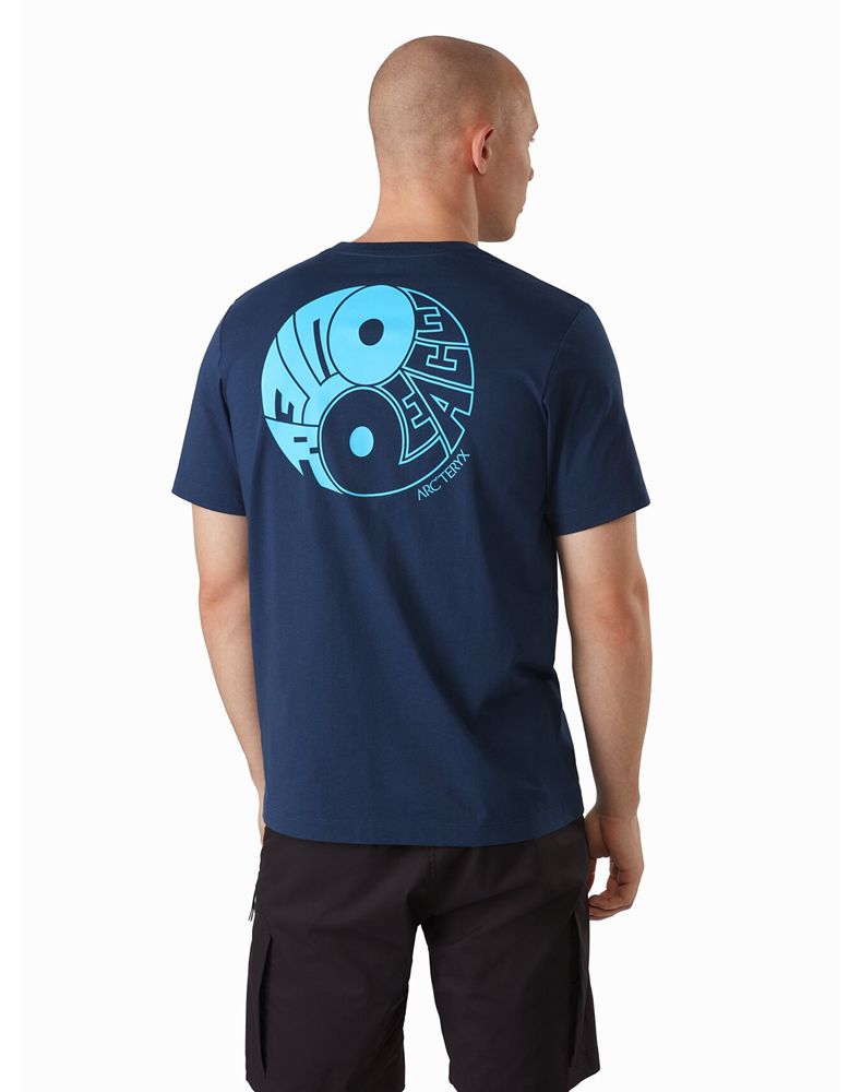 Arc'teryx Balanced T-Shirt Mens - Blue