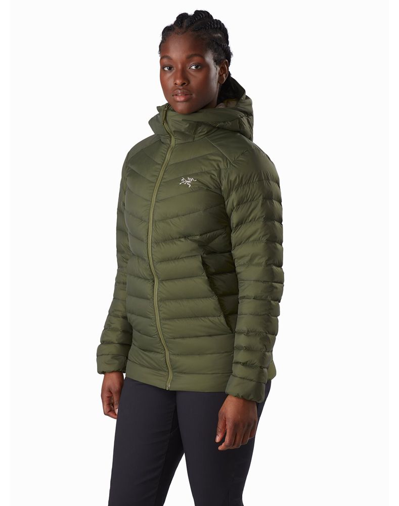 Arc'teryx Agrium Hoody Down Jacket Womens - Green