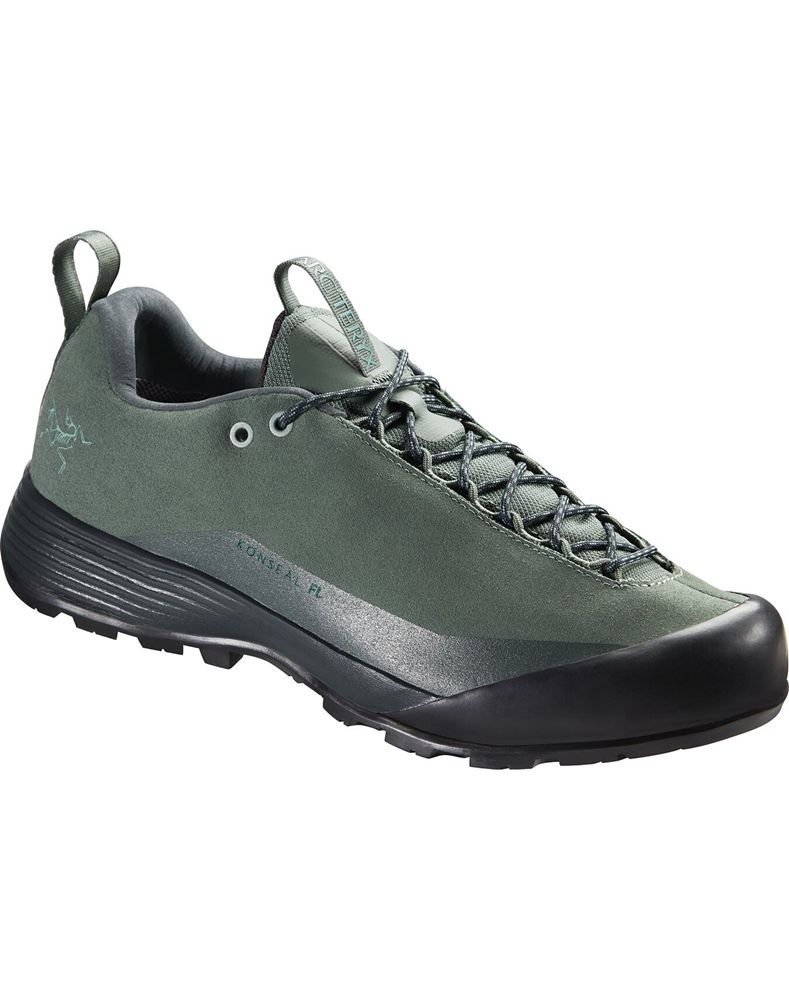 Arc'teryx Konseal FL 2 Leather GTX Approach Shoes Womens - Green