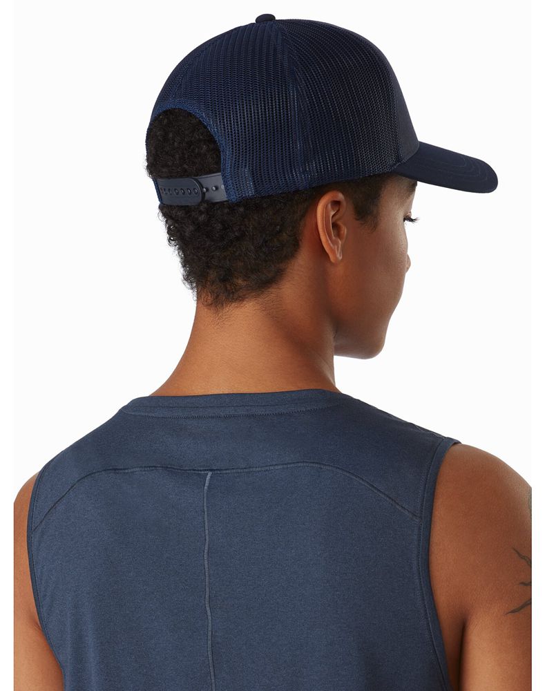 Arc'teryx Polychrome Bird Trucker Hat Mens - Black