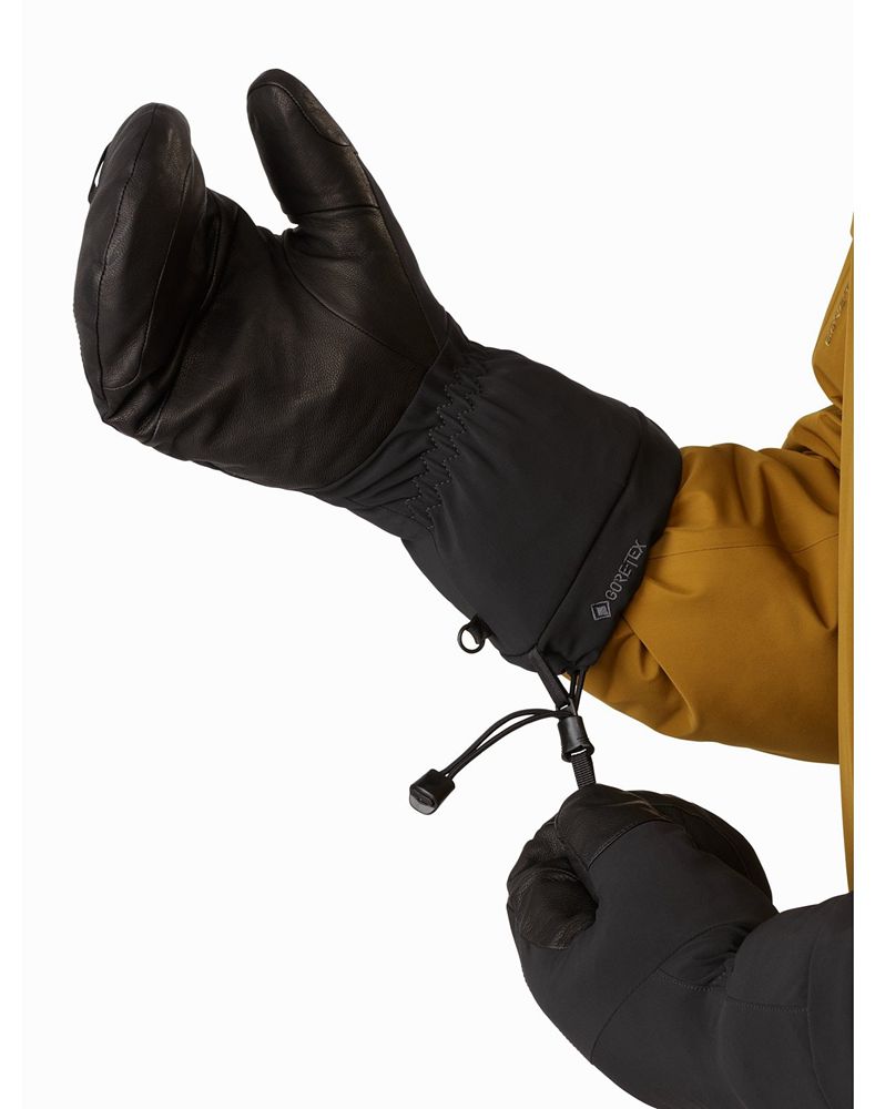 Arc'teryx Fission SV Mittens Mens - Black