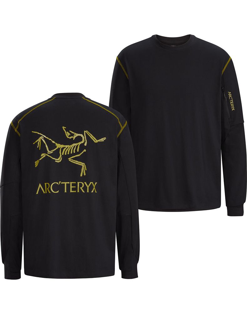 Arc'teryx Copal Bird LS T-Shirt Mens - Black