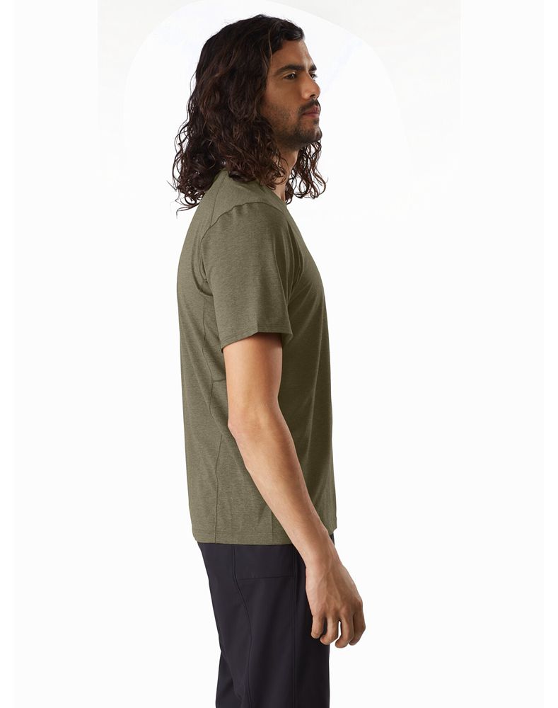 Arc'teryx Cormac Logo SS T-Shirt Mens - Green