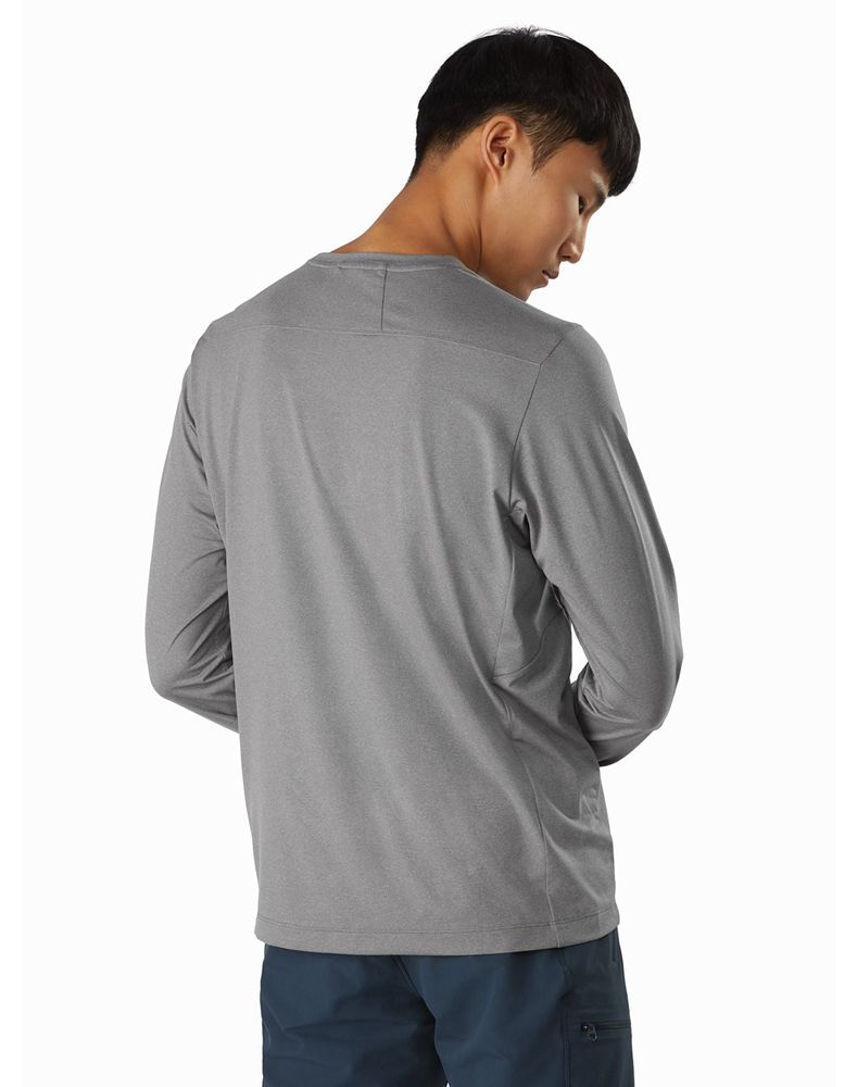 Arc'teryx Remige LS T-Shirt Mens - Grey