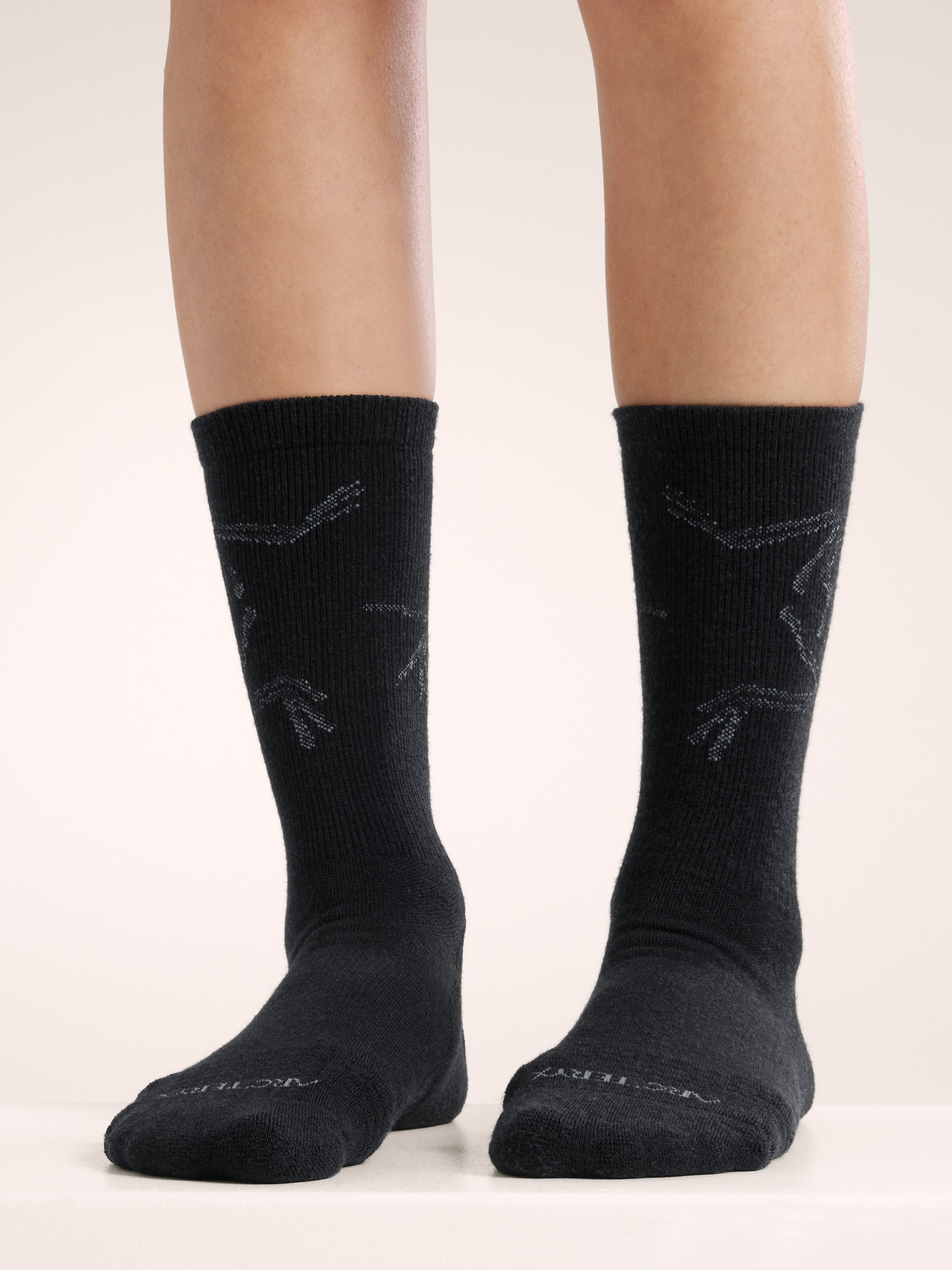 Merino Wool Mid Bird Sock