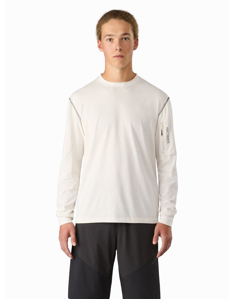 Arc'teryx Copal Bird LS T-Shirt Mens - Beige