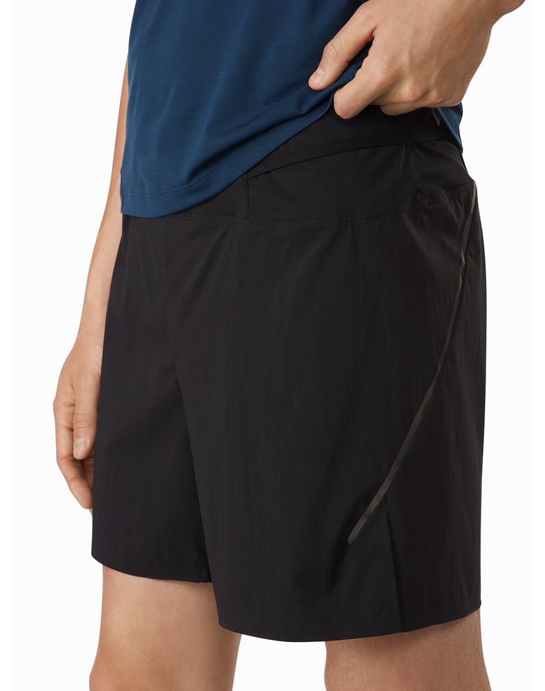 Arc'teryx Motus 6 Shorts Mens - Black