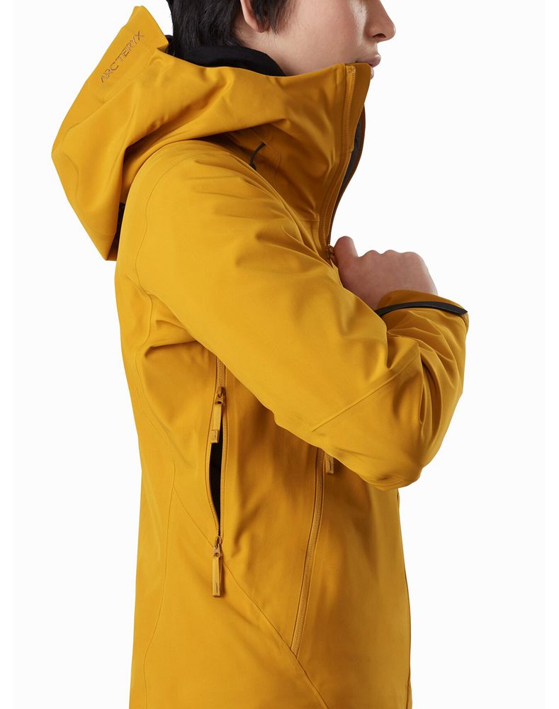 Arc'teryx Shashka Stretch Jacket Womens - Yellow